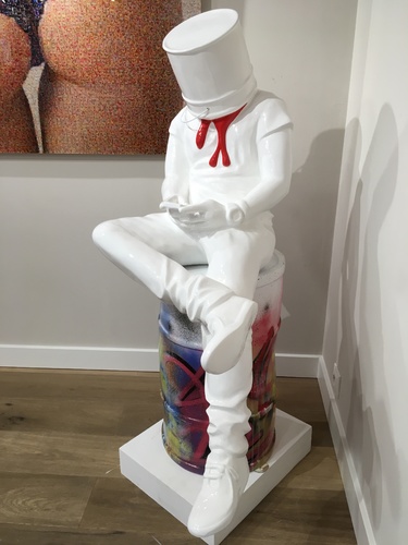 Blind - Blanc/Rouge