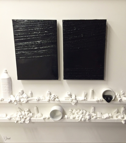 Flow 81 - Hommage à Soulages