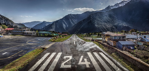 Lukla Airport, 2017 (Small wall edition)