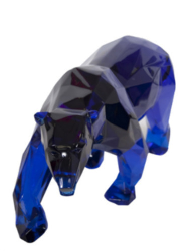 Polar Bear Blue Crystal Clear