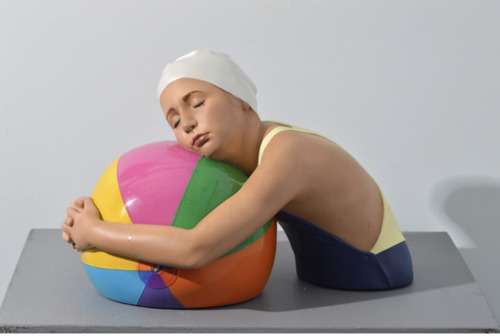 Miniature Brooke with Beach Ball