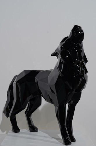 Loup hurlant Black Brillant