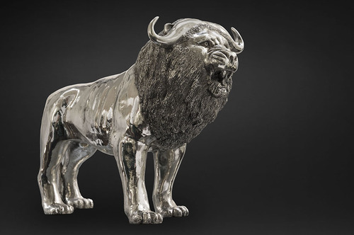 Petit lion-buffle