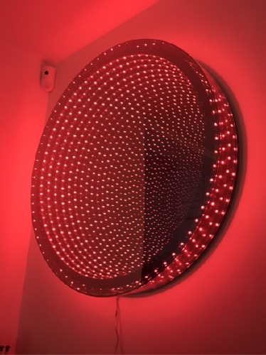 LED coffrage rond : multicouleur