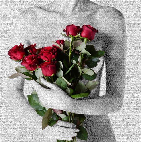 Red Roses B&W, 2015