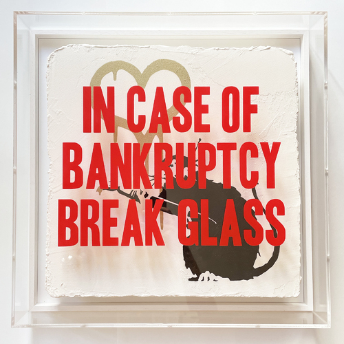 In Case of Bankruptcy - "Love Rat Golden", 2021