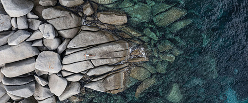 View from the sky : Lavazzi Rocks