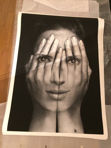 Mirror II, 2017 (avec cercles blanc)