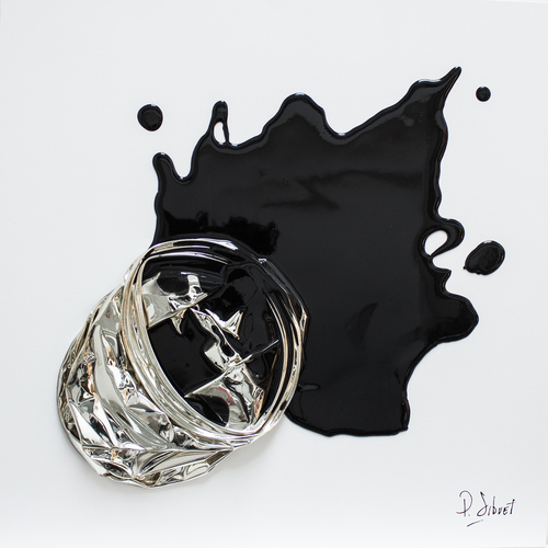 Splat Chromé 005 - Noir