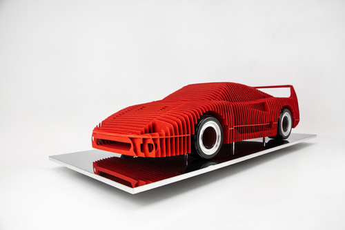 Ferrari F40 Rouge Texture