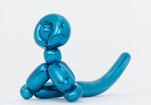 Balloon Monkey (Blue), 2017