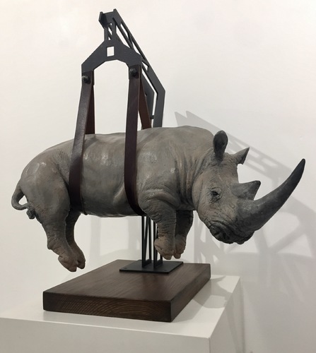 Il peso del tempo sospeso rhino moyen