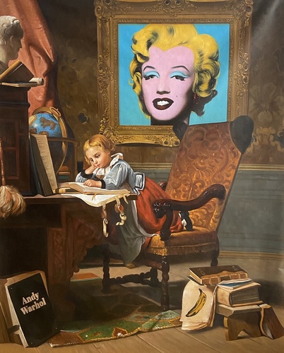 The Little Reader (Warhol)